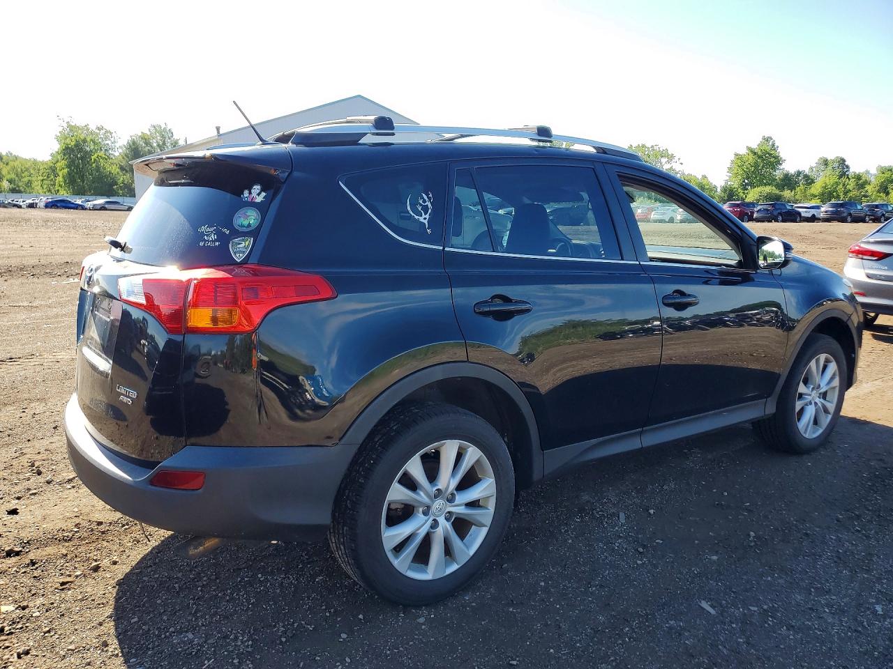 2014 Toyota Rav4 Limited Black vin: 2T3DFREV1EW181685