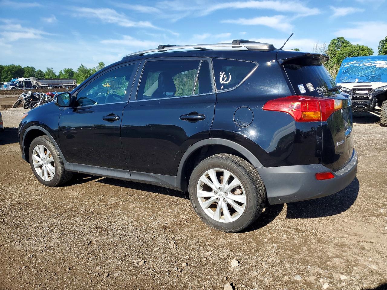 2014 Toyota Rav4 Limited Black vin: 2T3DFREV1EW181685