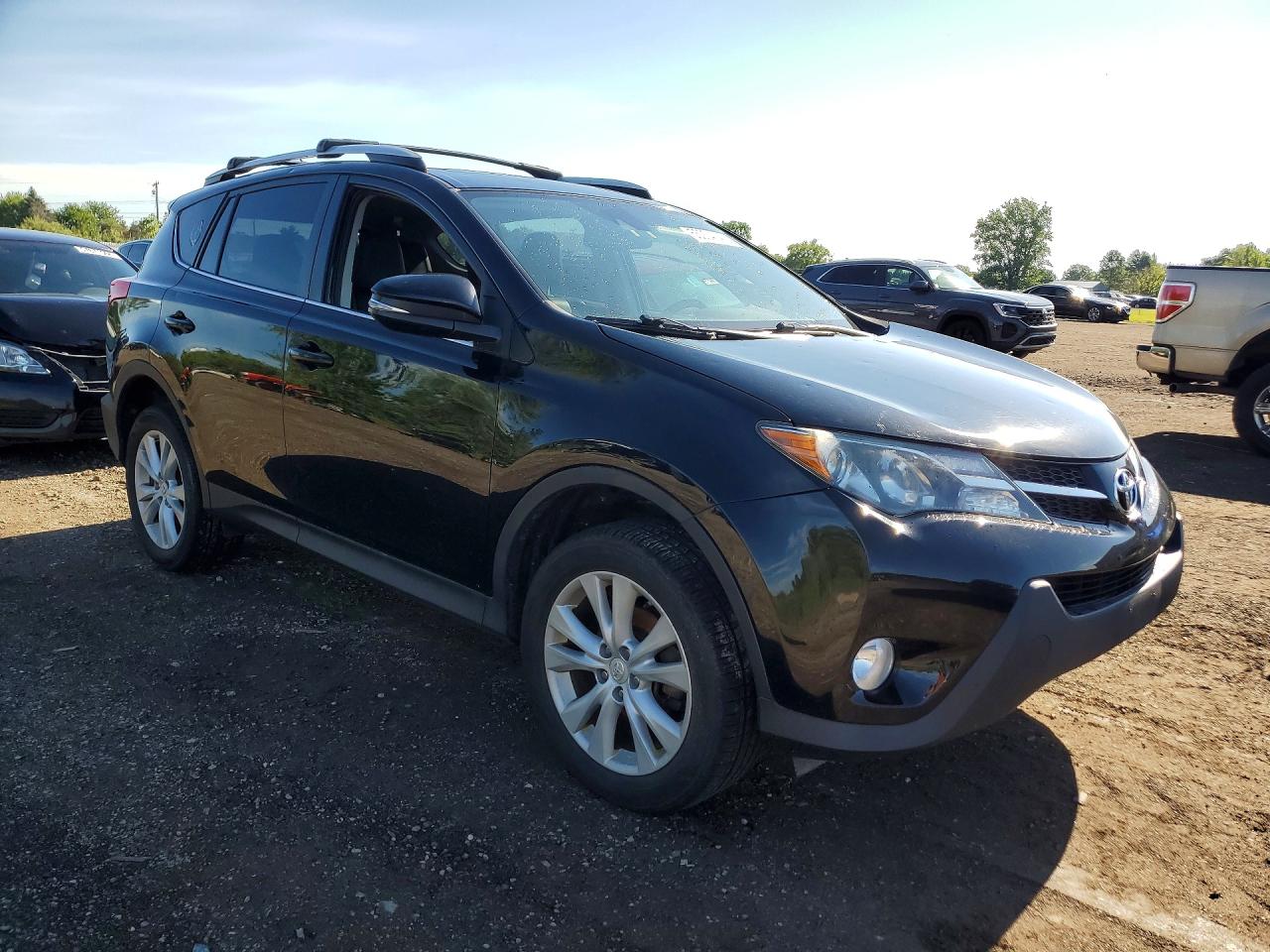 2014 Toyota Rav4 Limited Black vin: 2T3DFREV1EW181685