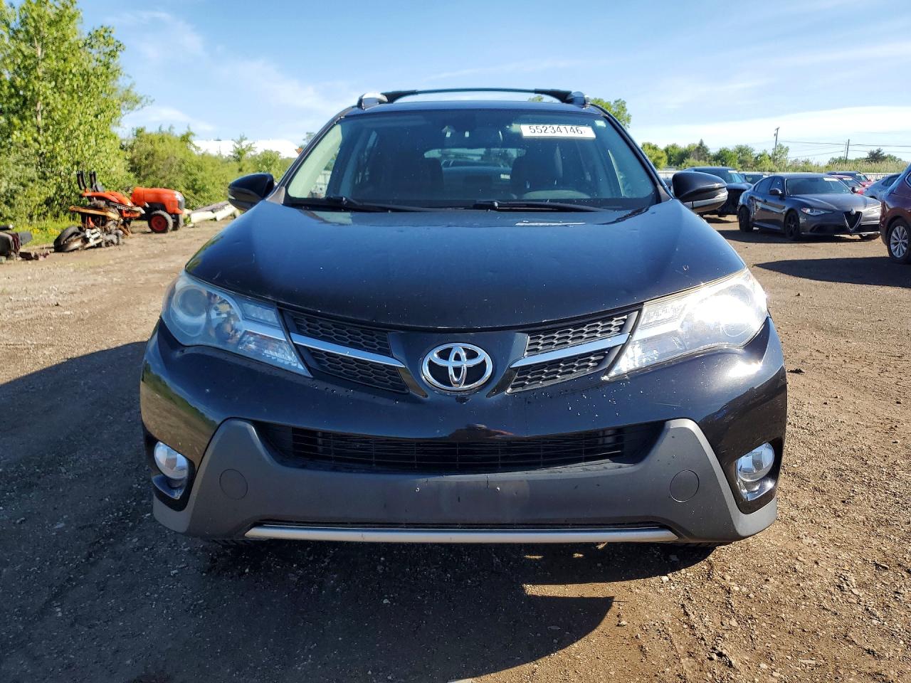 2014 Toyota Rav4 Limited Black vin: 2T3DFREV1EW181685