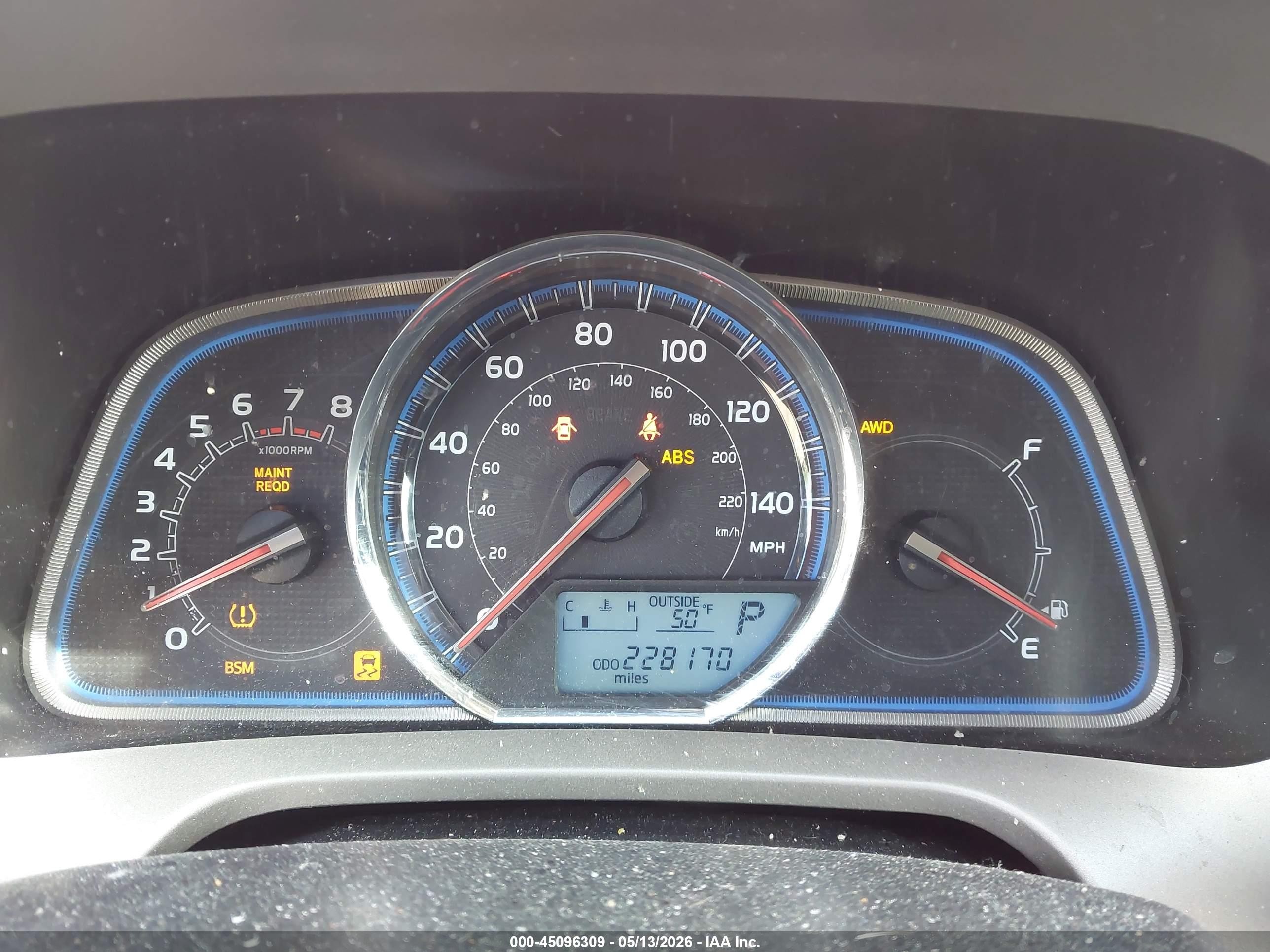 2014 Toyota Rav4 Limited Red vin: 2T3DFREV1EW214989