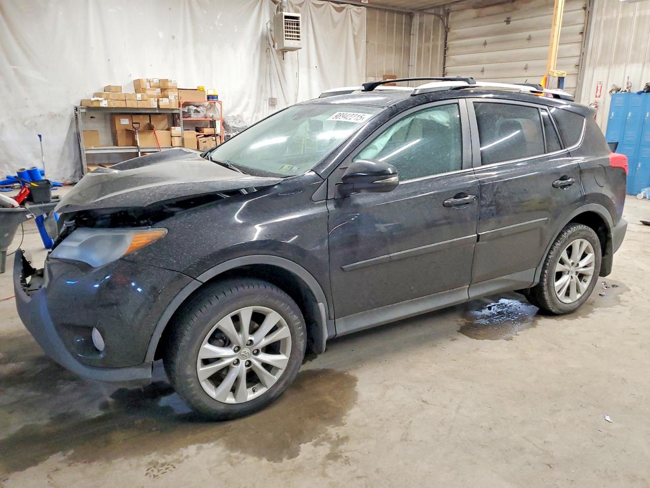 2014 Toyota Rav4 Limited Black vin: 2T3DFREV1EW220128
