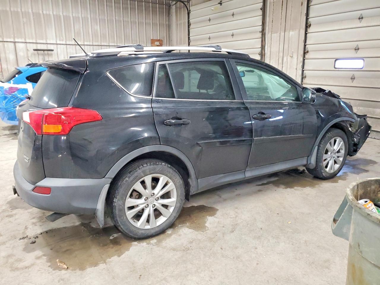 2014 Toyota Rav4 Limited Black vin: 2T3DFREV1EW220128