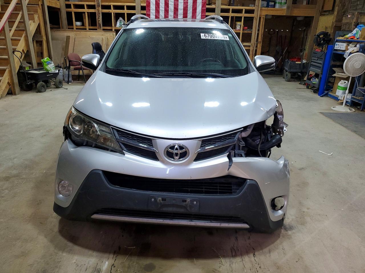 2015 Toyota Rav4 Limited Silver vin: 2T3DFREV1FW235438