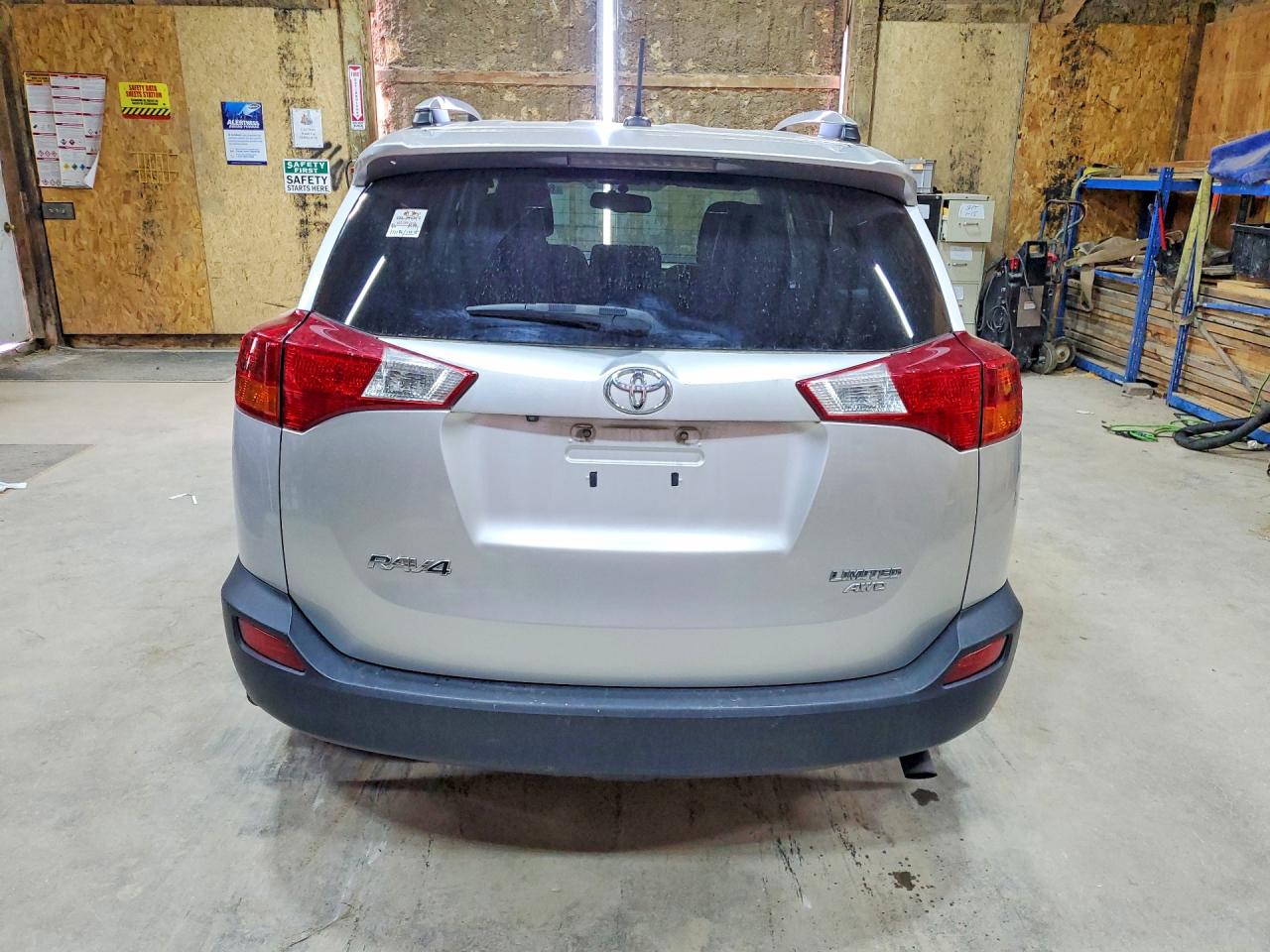 2015 Toyota Rav4 Limited Silver vin: 2T3DFREV1FW235438