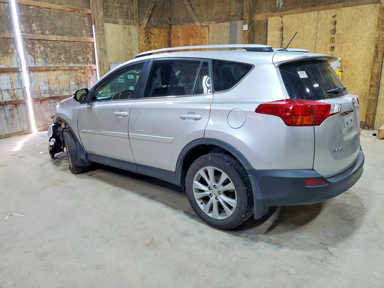 2015 Toyota Rav4 Limited Silver vin: 2T3DFREV1FW235438