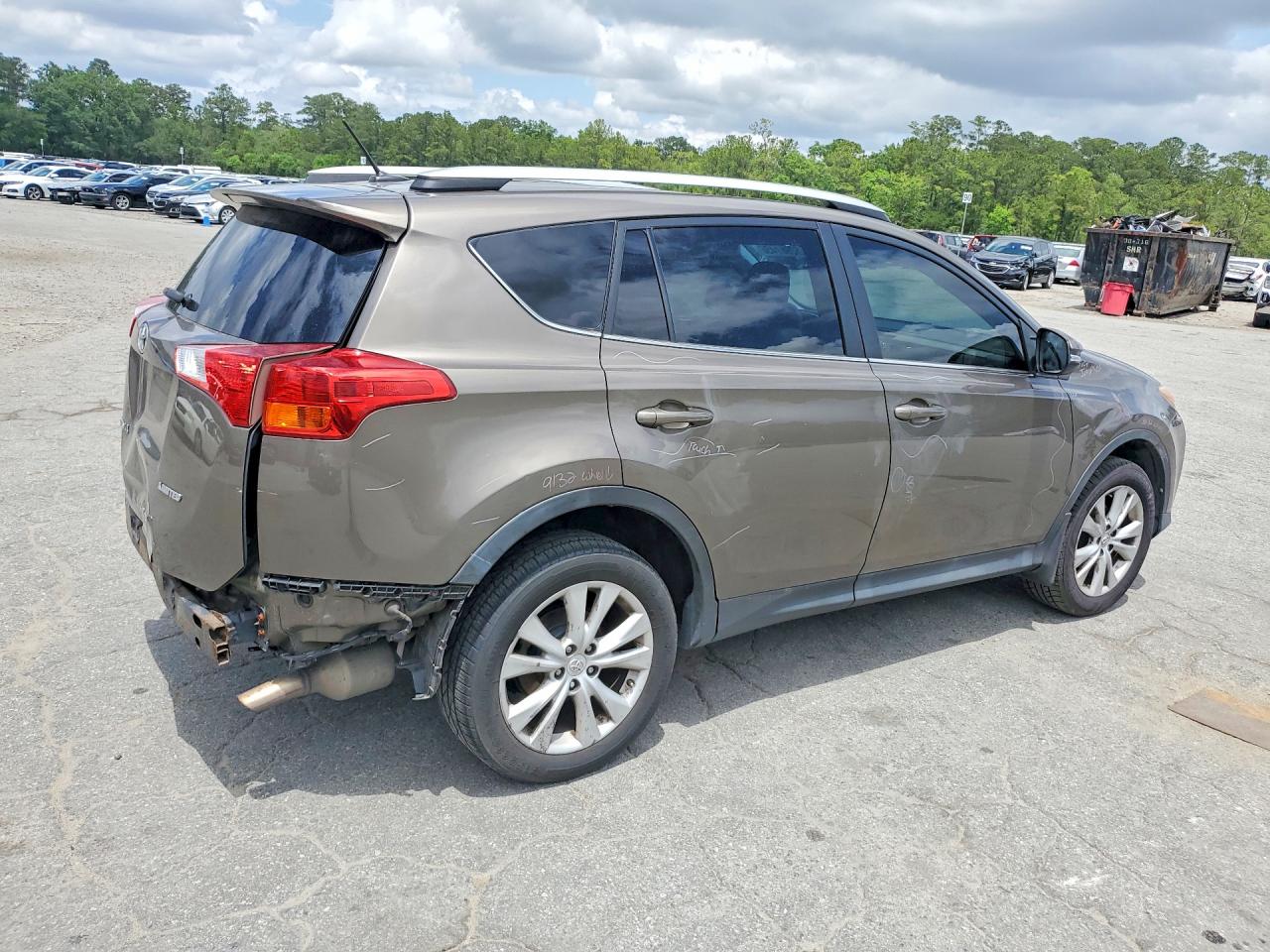 2015 Toyota Rav4 Limited Gray vin: 2T3DFREV1FW324748