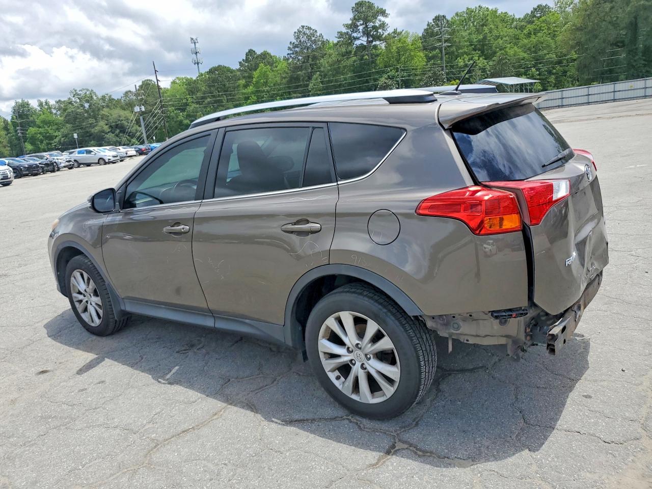 2015 Toyota Rav4 Limited Gray vin: 2T3DFREV1FW324748