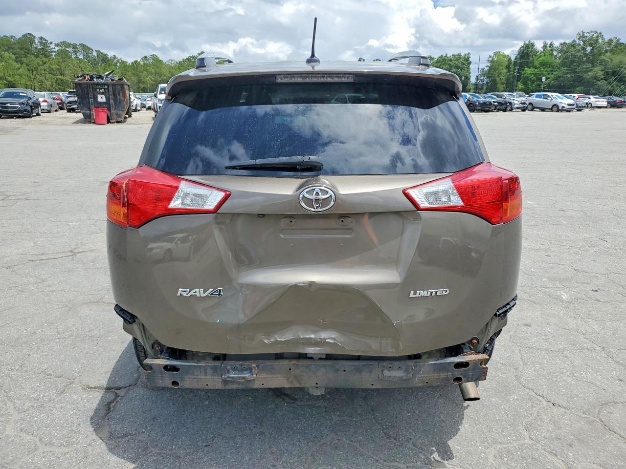2015 Toyota Rav4 Limited Gray vin: 2T3DFREV1FW324748