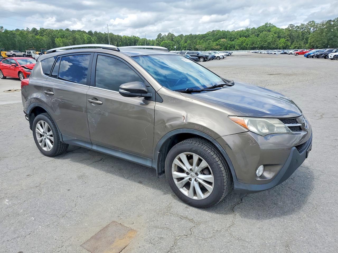 2015 Toyota Rav4 Limited Gray vin: 2T3DFREV1FW324748