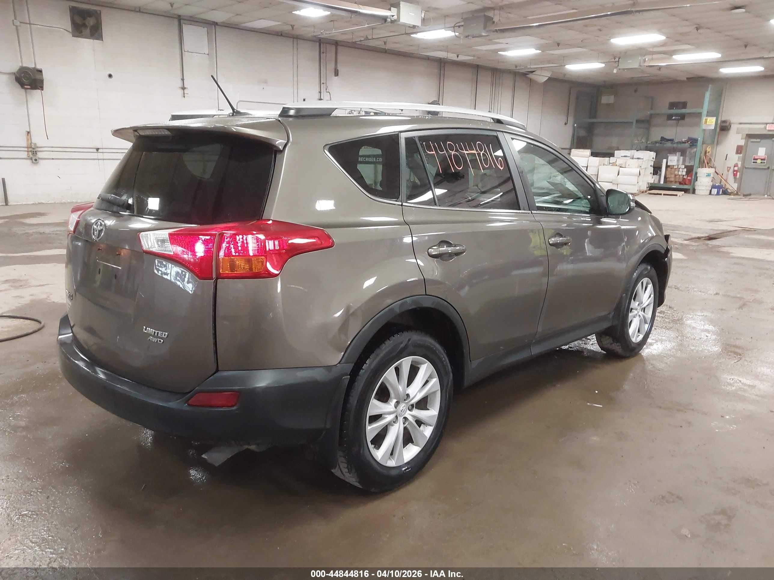 2015 Toyota Rav4 Limited Brown vin: 2T3DFREV1FW326807