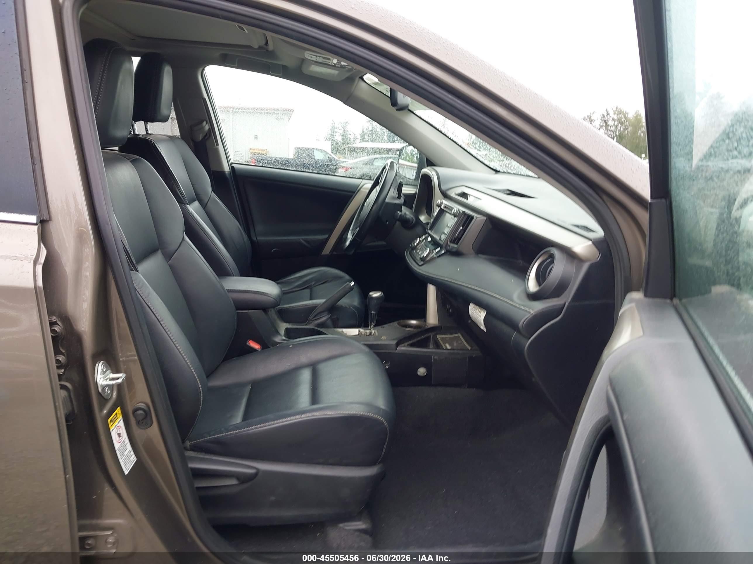 2015 Toyota Rav4 Limited Brown vin: 2T3DFREV1FW347561