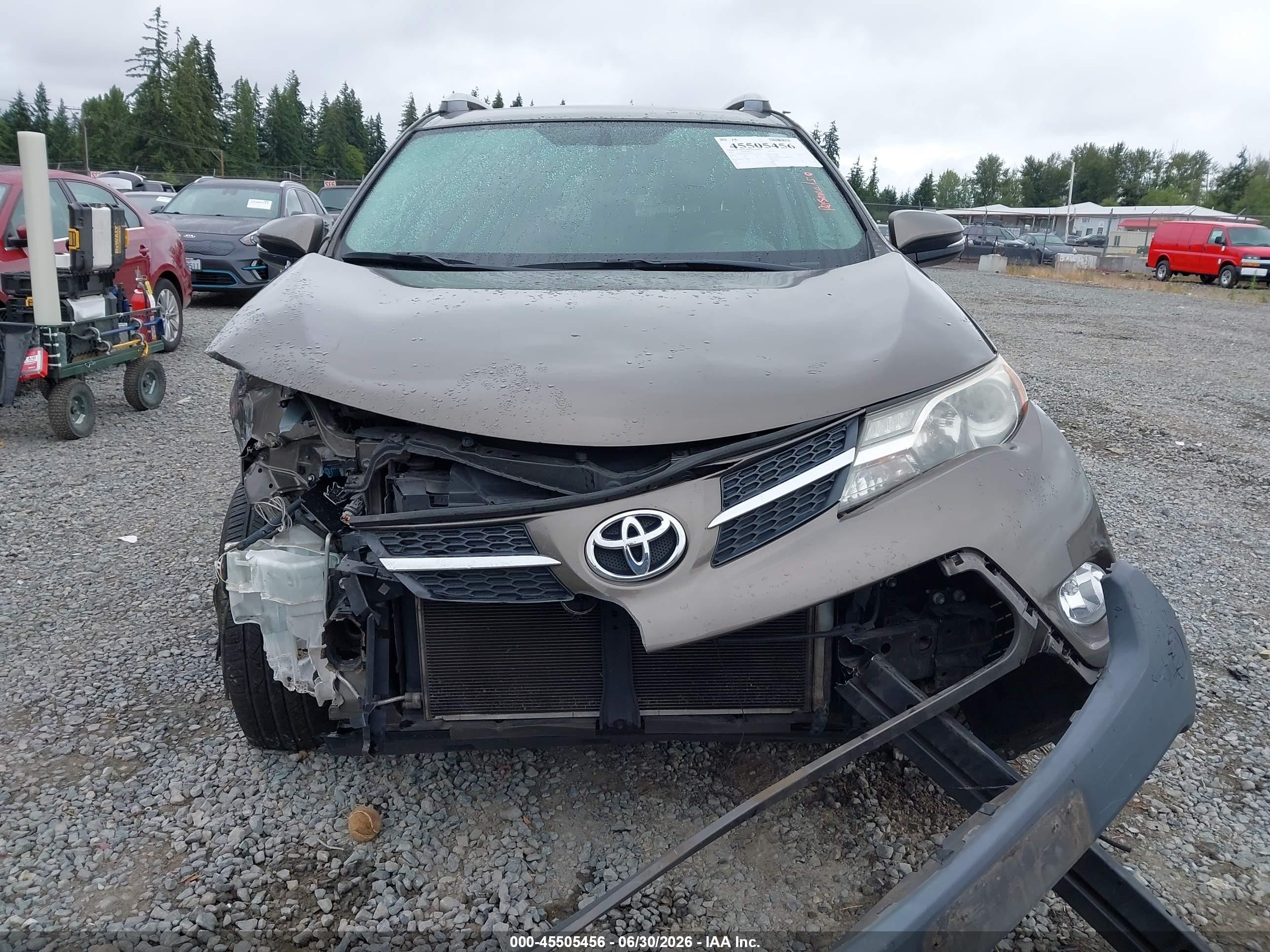 2015 Toyota Rav4 Limited Brown vin: 2T3DFREV1FW347561