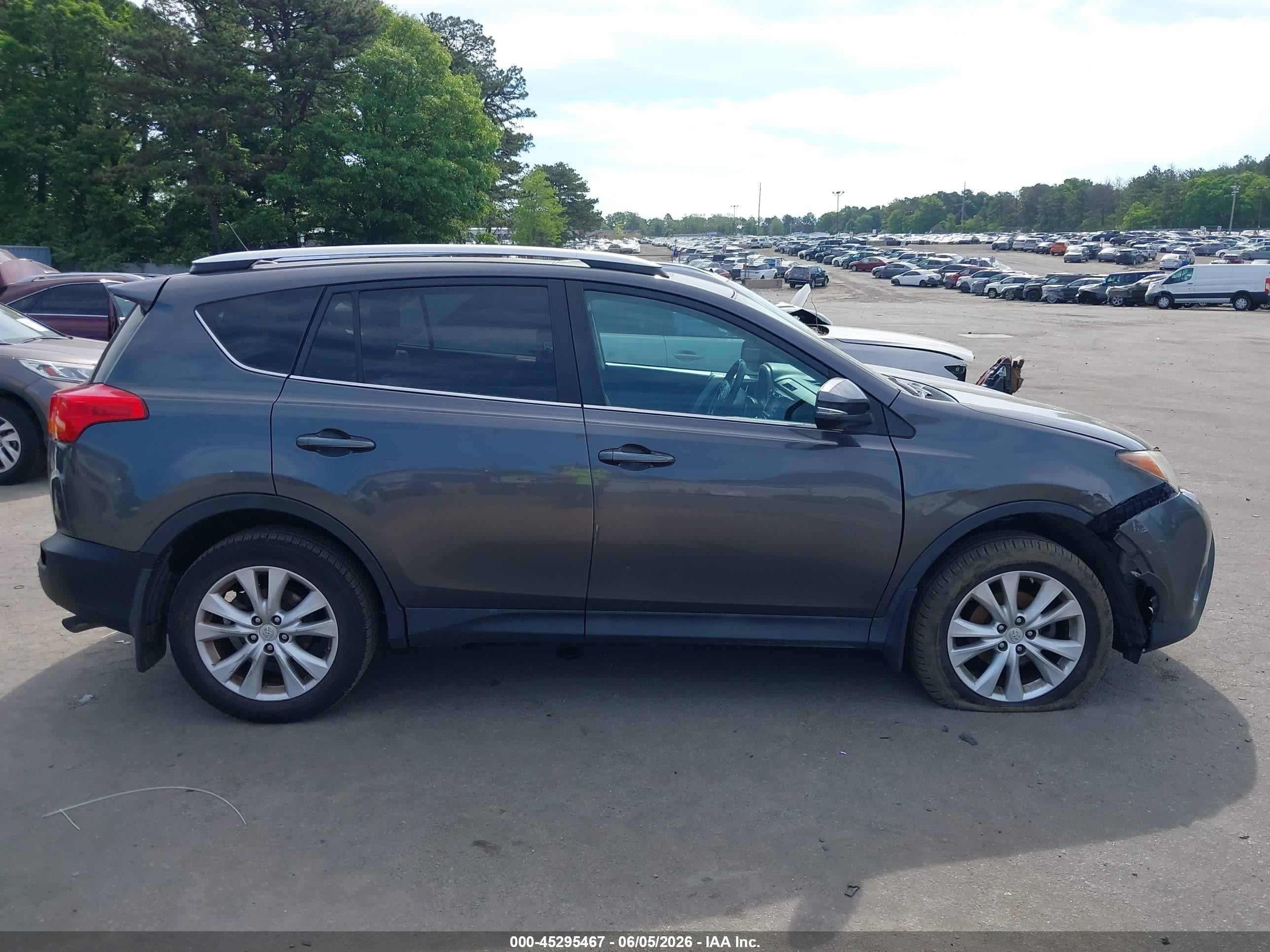 2015 Toyota Rav4 Limited Gray vin: 2T3DFREV1FW349794