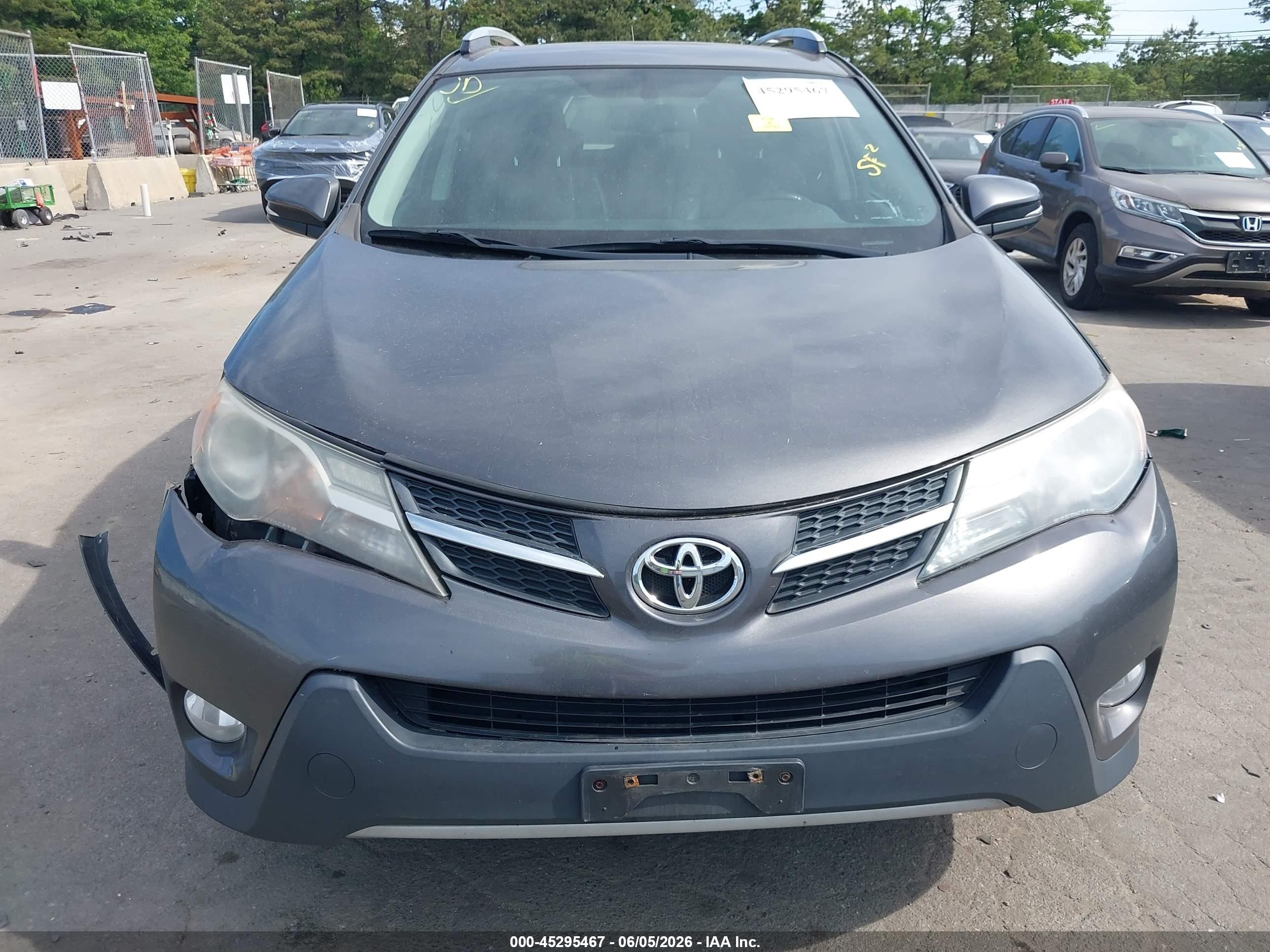 2015 Toyota Rav4 Limited Gray vin: 2T3DFREV1FW349794