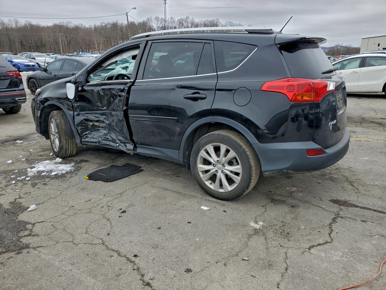 2015 Toyota Rav4 Limited Black vin: 2T3DFREV1FW349973