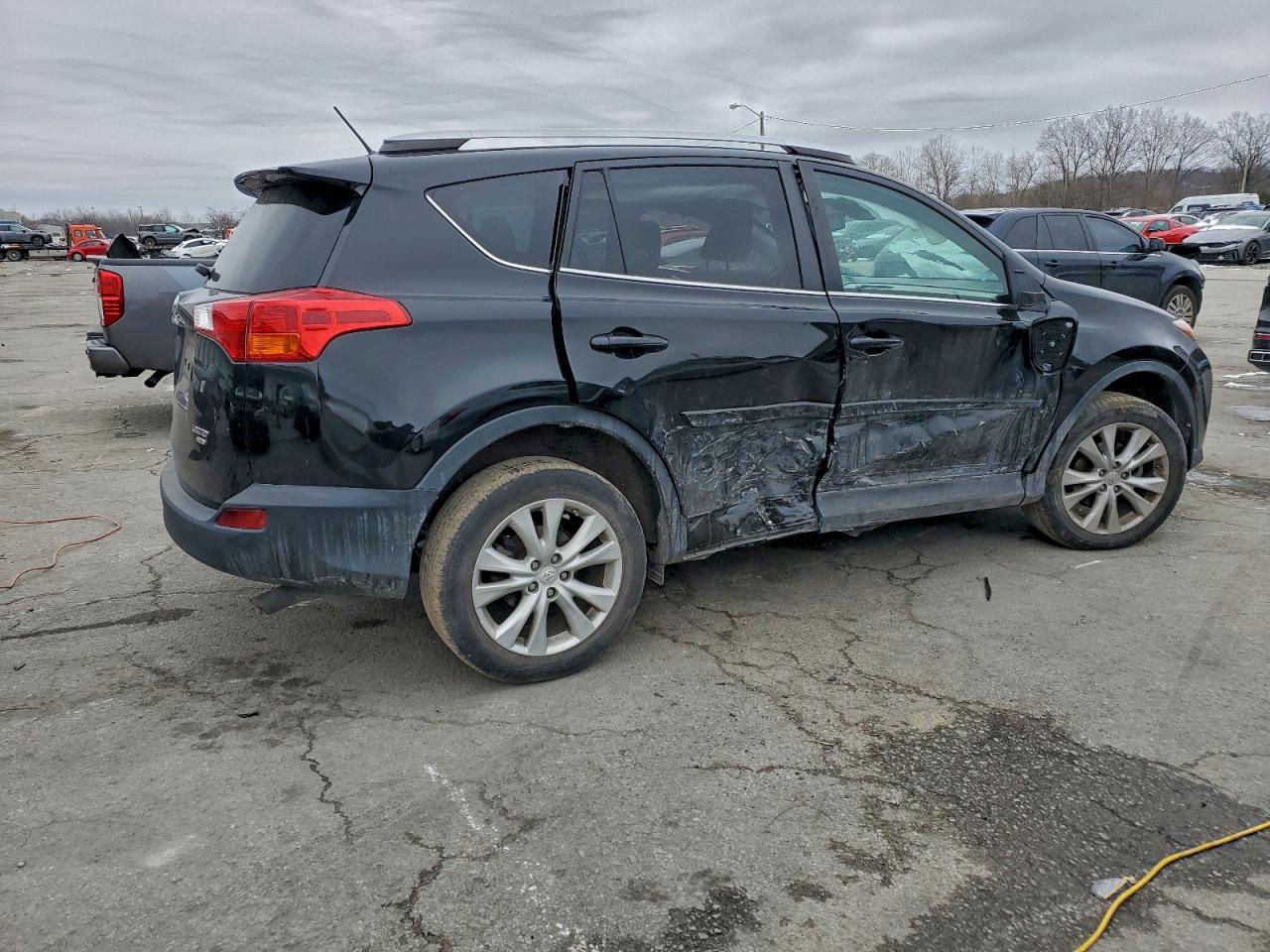 2015 Toyota Rav4 Limited Black vin: 2T3DFREV1FW349973