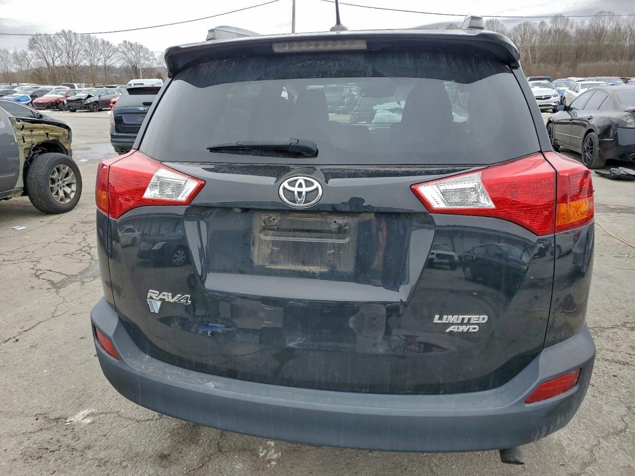 2015 Toyota Rav4 Limited Black vin: 2T3DFREV1FW349973