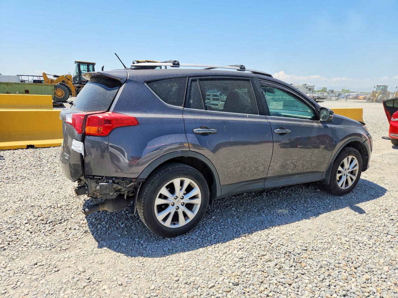 2015 Toyota Rav4 Limited Gray vin: 2T3DFREV1FW351903