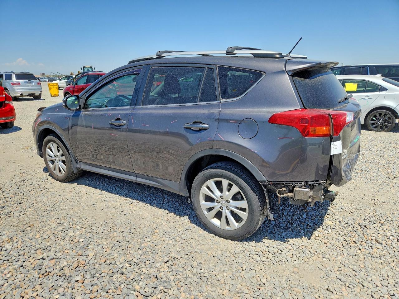 2015 Toyota Rav4 Limited Gray vin: 2T3DFREV1FW351903