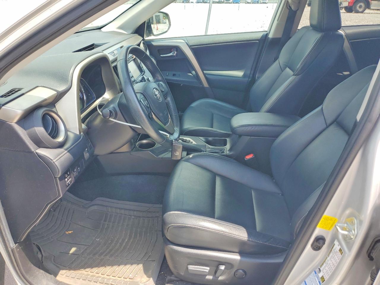 2015 Toyota Rav4 Limited Silver vin: 2T3DFREV1FW387008
