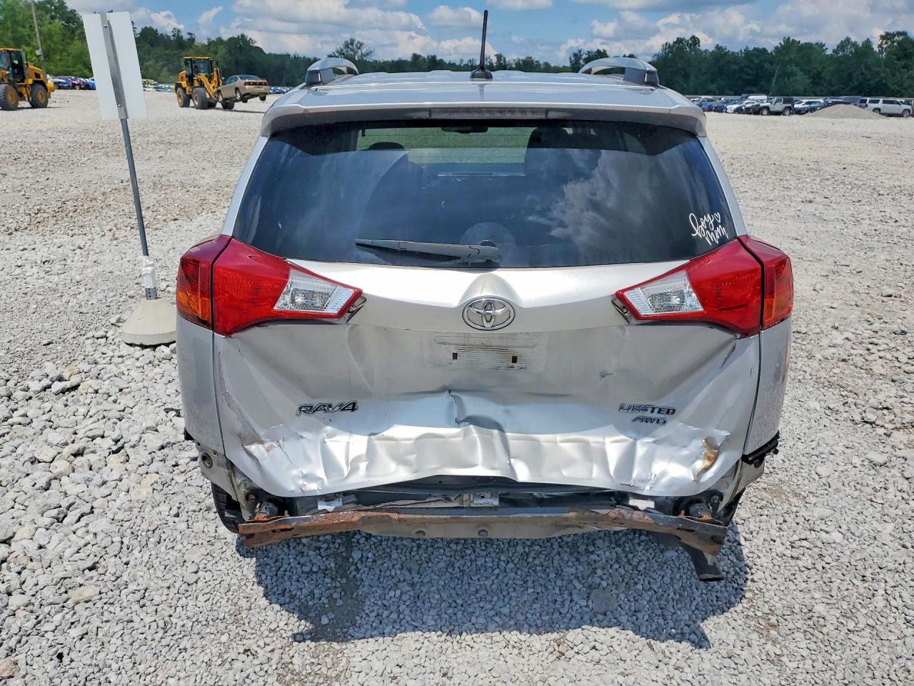 2015 Toyota Rav4 Limited Silver vin: 2T3DFREV1FW387008