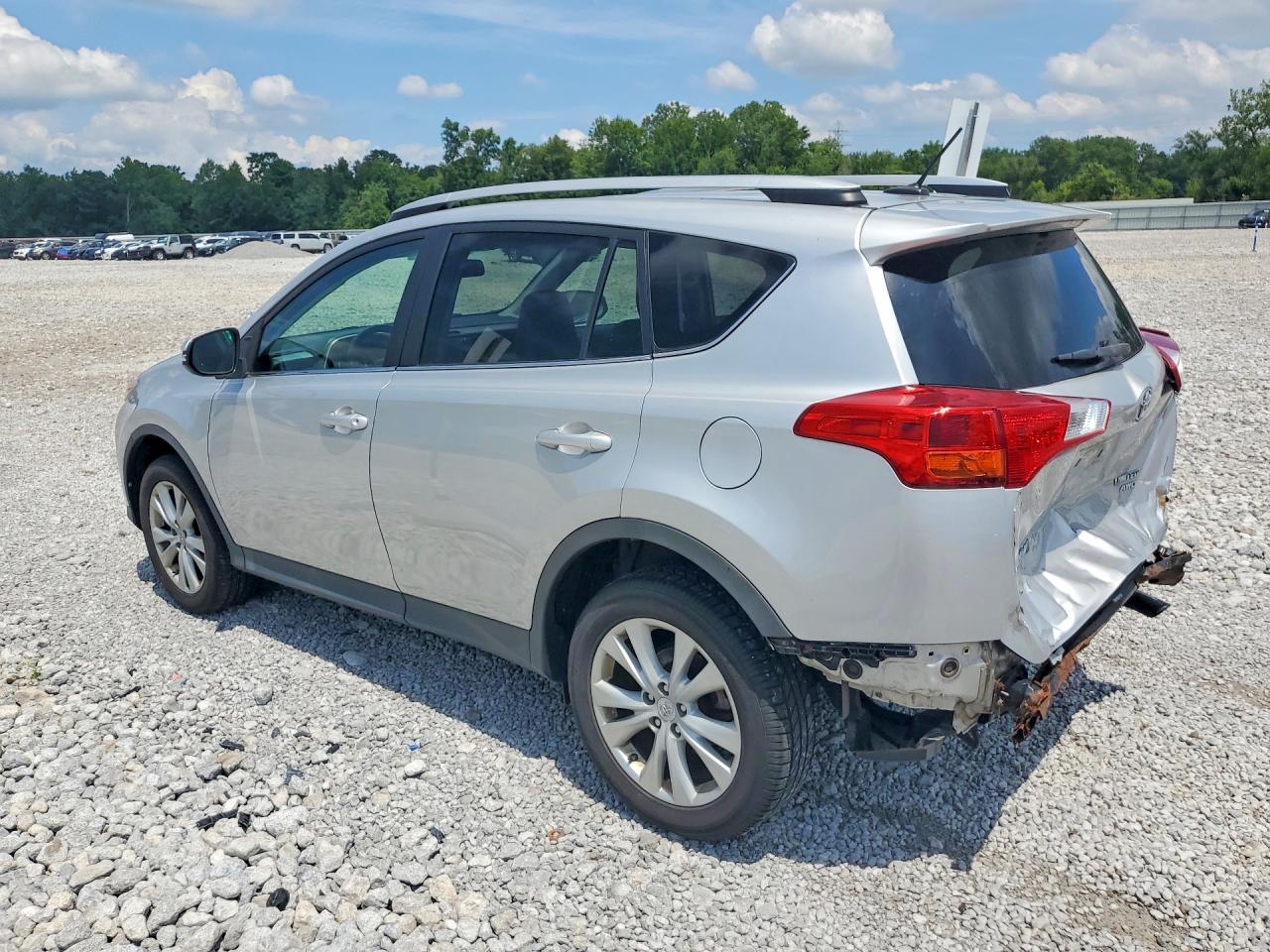2015 Toyota Rav4 Limited Silver vin: 2T3DFREV1FW387008