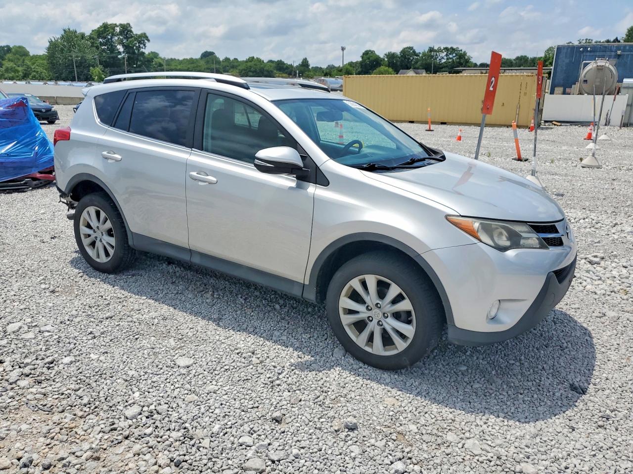 2015 Toyota Rav4 Limited Silver vin: 2T3DFREV1FW387008