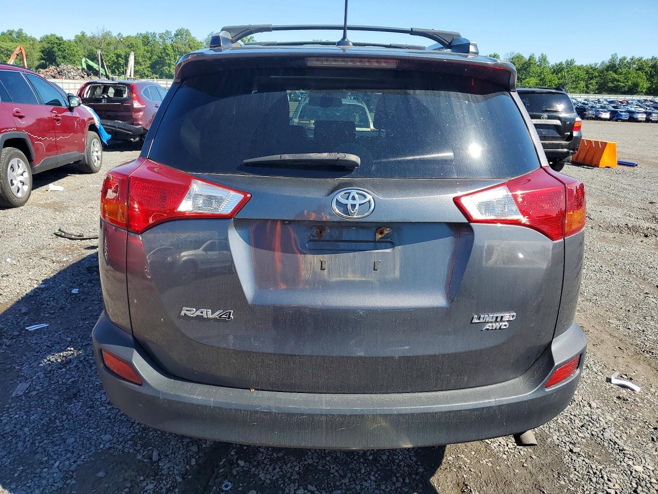 2013 Toyota Rav4 Limited Gray vin: 2T3DFREV2DW006635