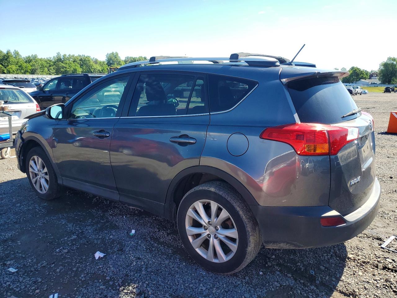 2013 Toyota Rav4 Limited Gray vin: 2T3DFREV2DW006635