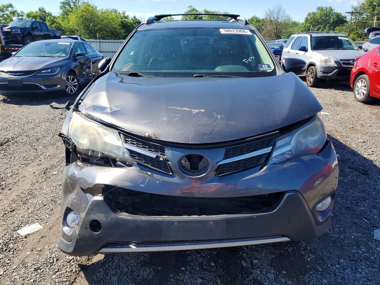 2013 Toyota Rav4 Limited Gray vin: 2T3DFREV2DW006635