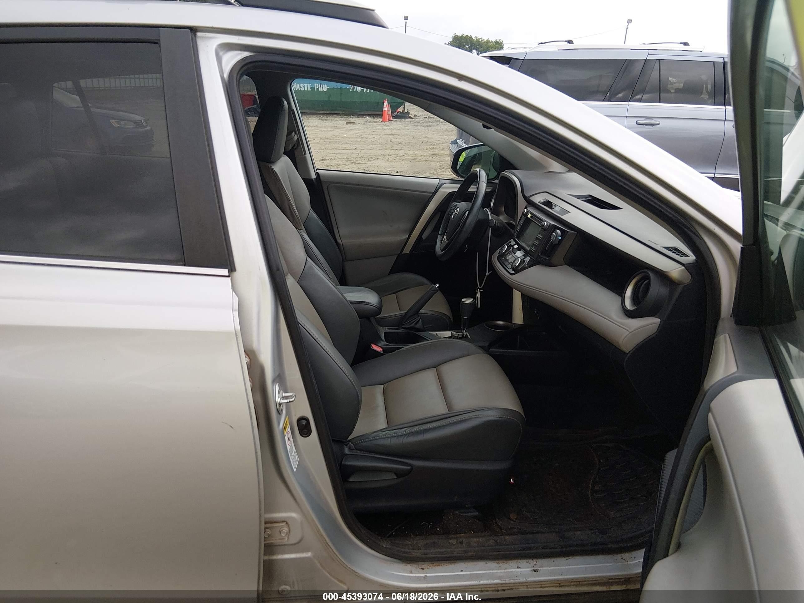 2013 Toyota Rav4 Limited Silver vin: 2T3DFREV2DW017005