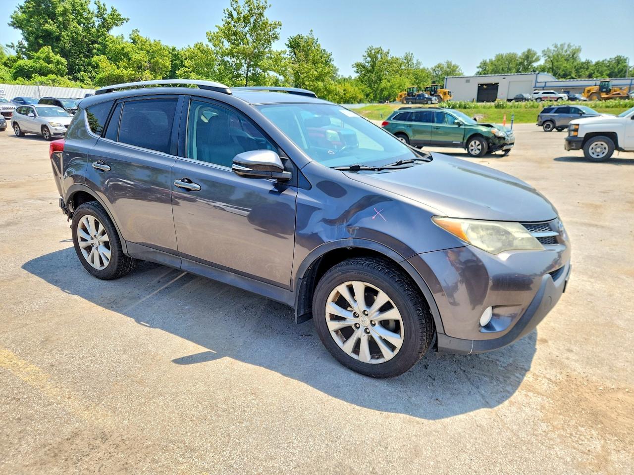 2013 Toyota Rav4 Limited Gray vin: 2T3DFREV2DW067385