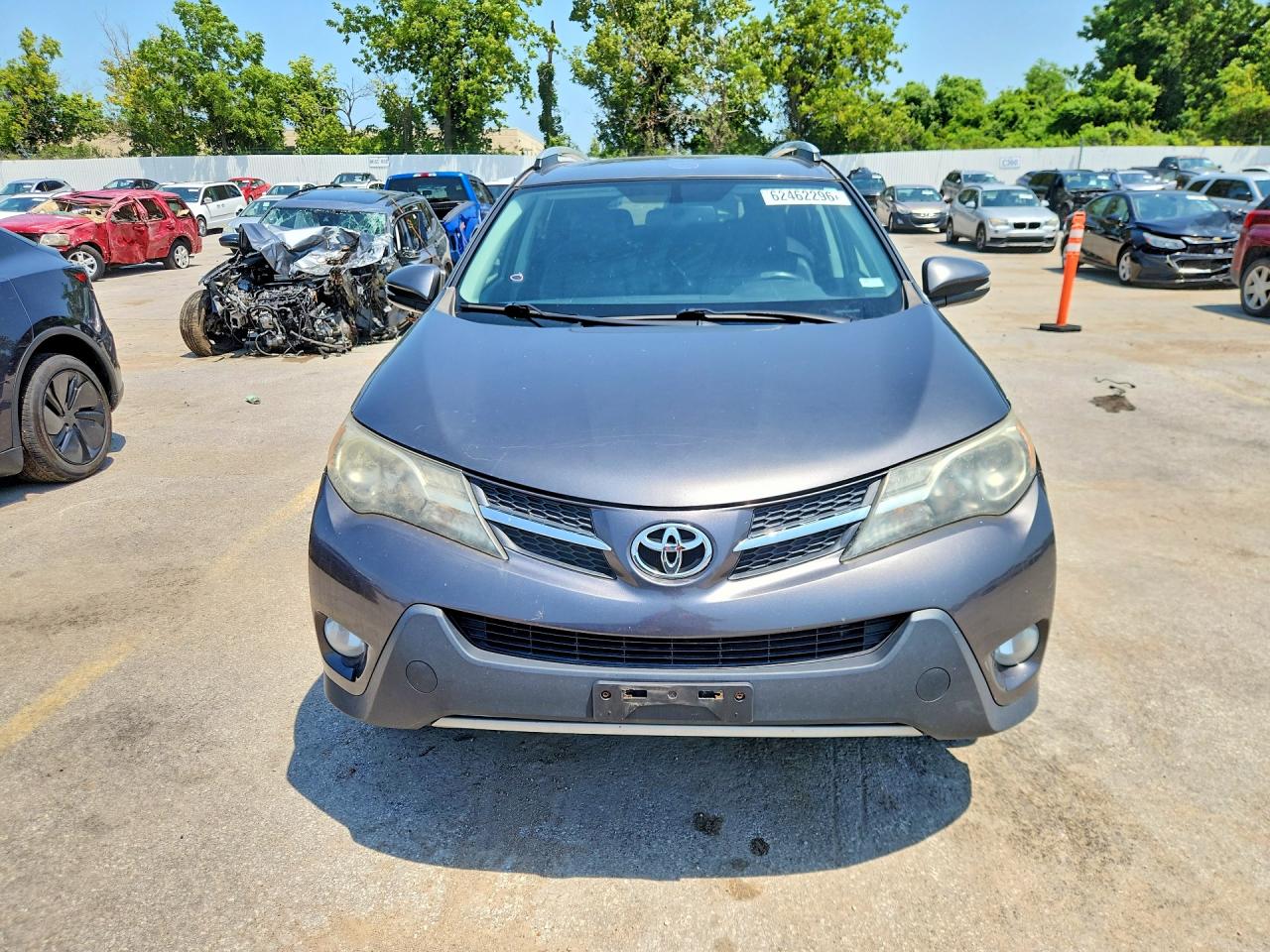 2013 Toyota Rav4 Limited Gray vin: 2T3DFREV2DW067385
