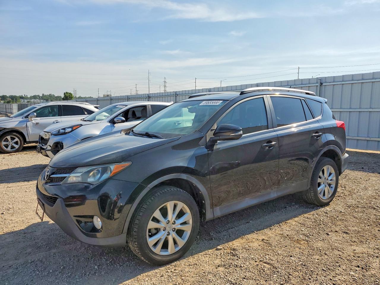 2013 Toyota Rav4 Limited Black vin: 2T3DFREV2DW078287