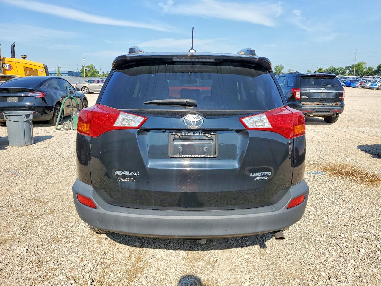 2013 Toyota Rav4 Limited Black vin: 2T3DFREV2DW078287