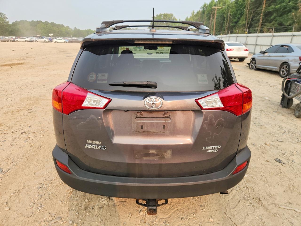 2013 Toyota Rav4 Limited Gray vin: 2T3DFREV2DW117251