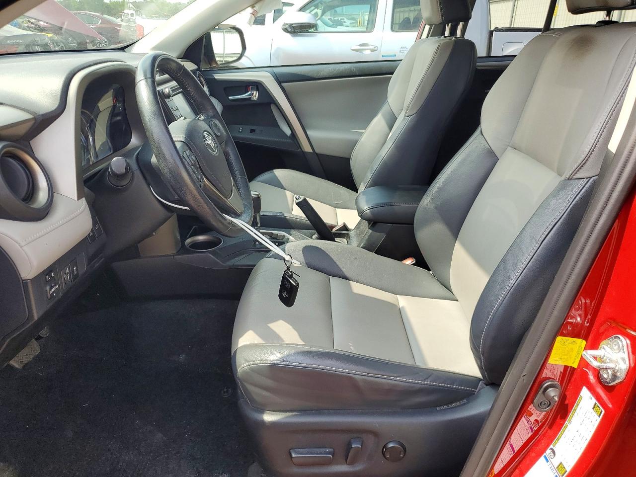 2014 Toyota Rav4 Limited Red vin: 2T3DFREV2EW130647