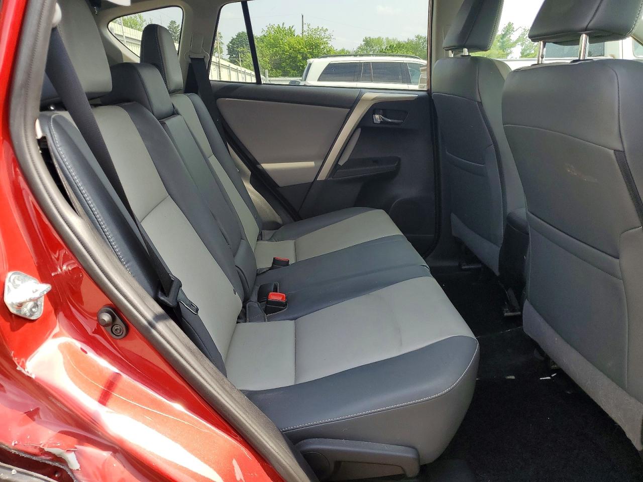 2014 Toyota Rav4 Limited Red vin: 2T3DFREV2EW130647