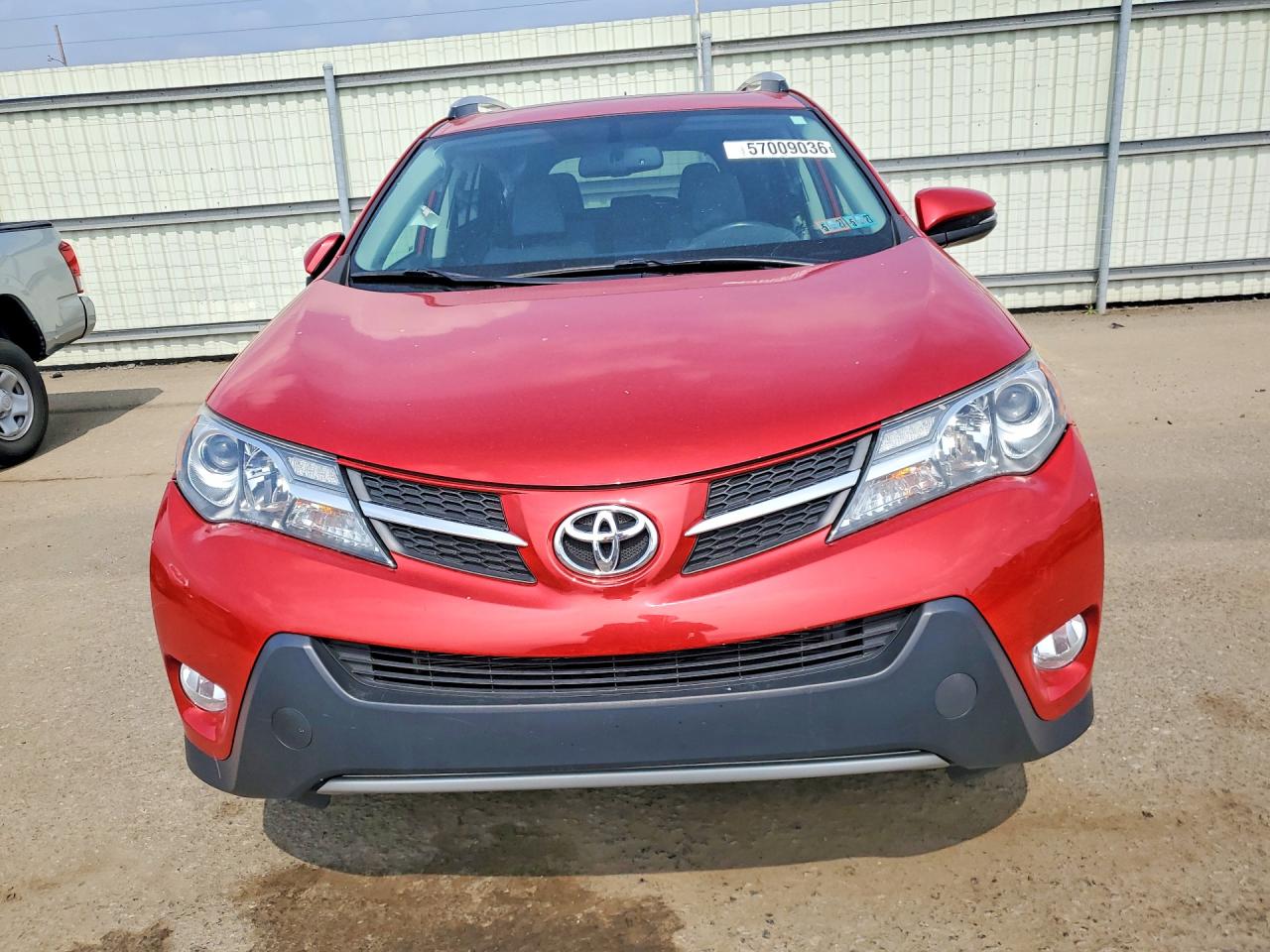 2014 Toyota Rav4 Limited Red vin: 2T3DFREV2EW130647