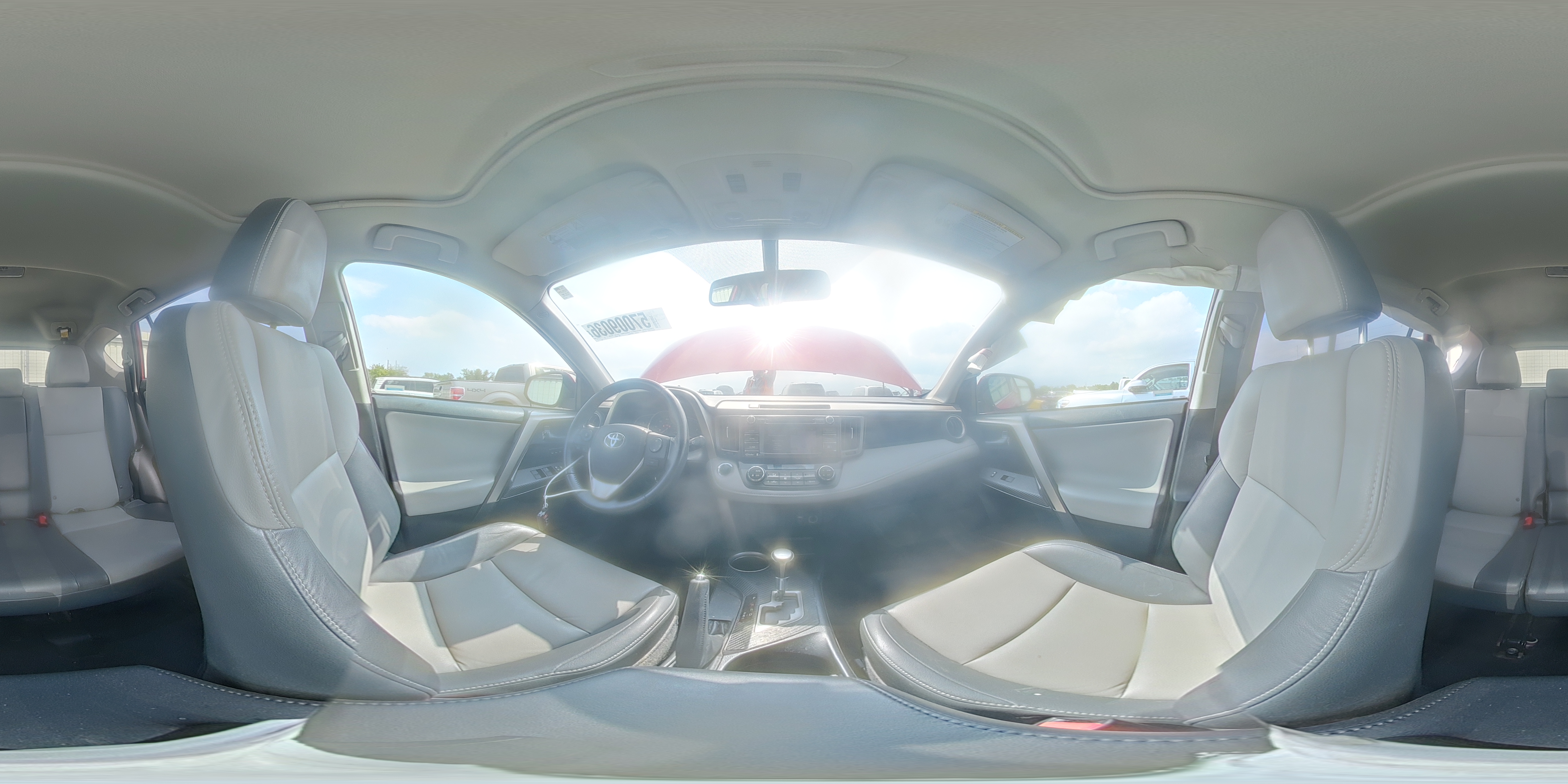 2014 Toyota Rav4 Limited Red vin: 2T3DFREV2EW130647
