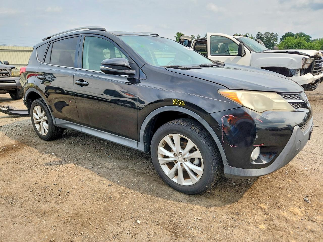 2014 Toyota Rav4 Limited Black vin: 2T3DFREV2EW131975