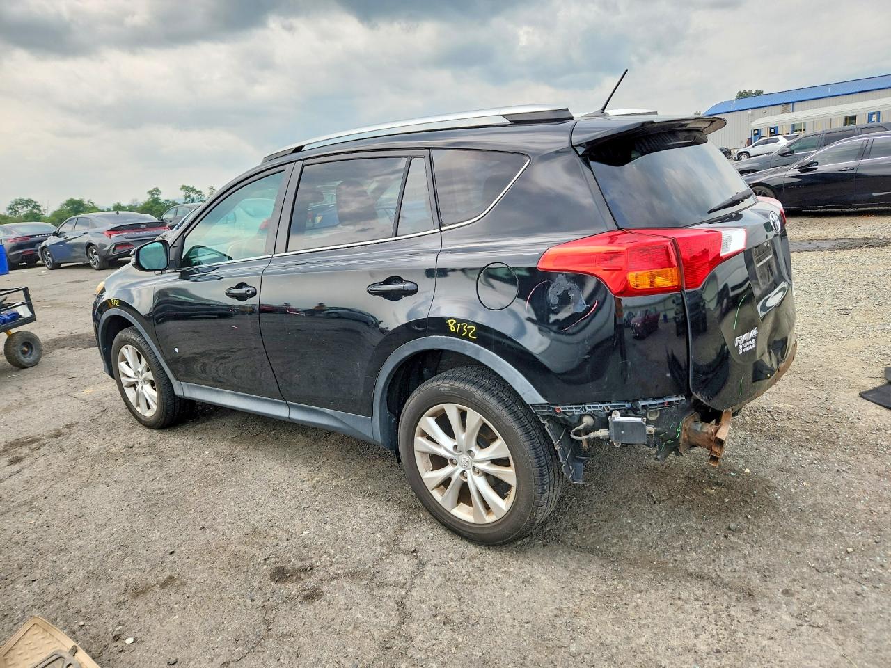 2014 Toyota Rav4 Limited Black vin: 2T3DFREV2EW131975