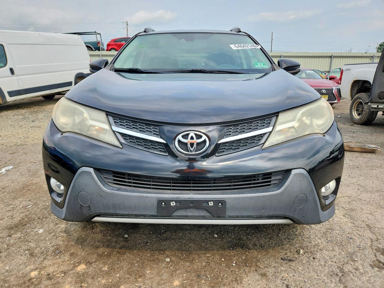 2014 Toyota Rav4 Limited Black vin: 2T3DFREV2EW131975