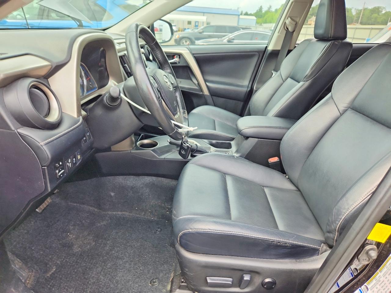 2014 Toyota Rav4 Limited Black vin: 2T3DFREV2EW131975