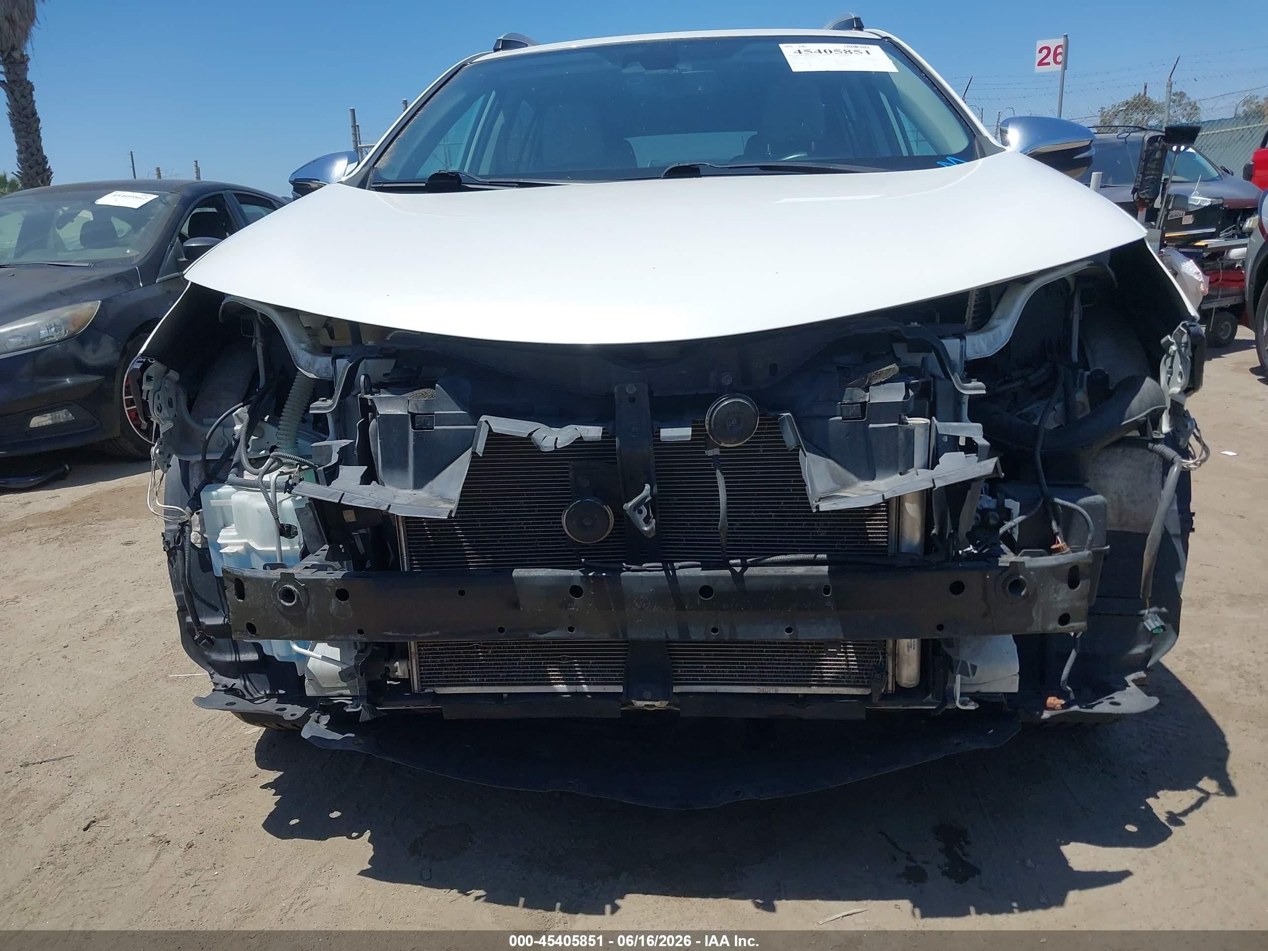 2014 Toyota Rav4 Limited White vin: 2T3DFREV2EW177905