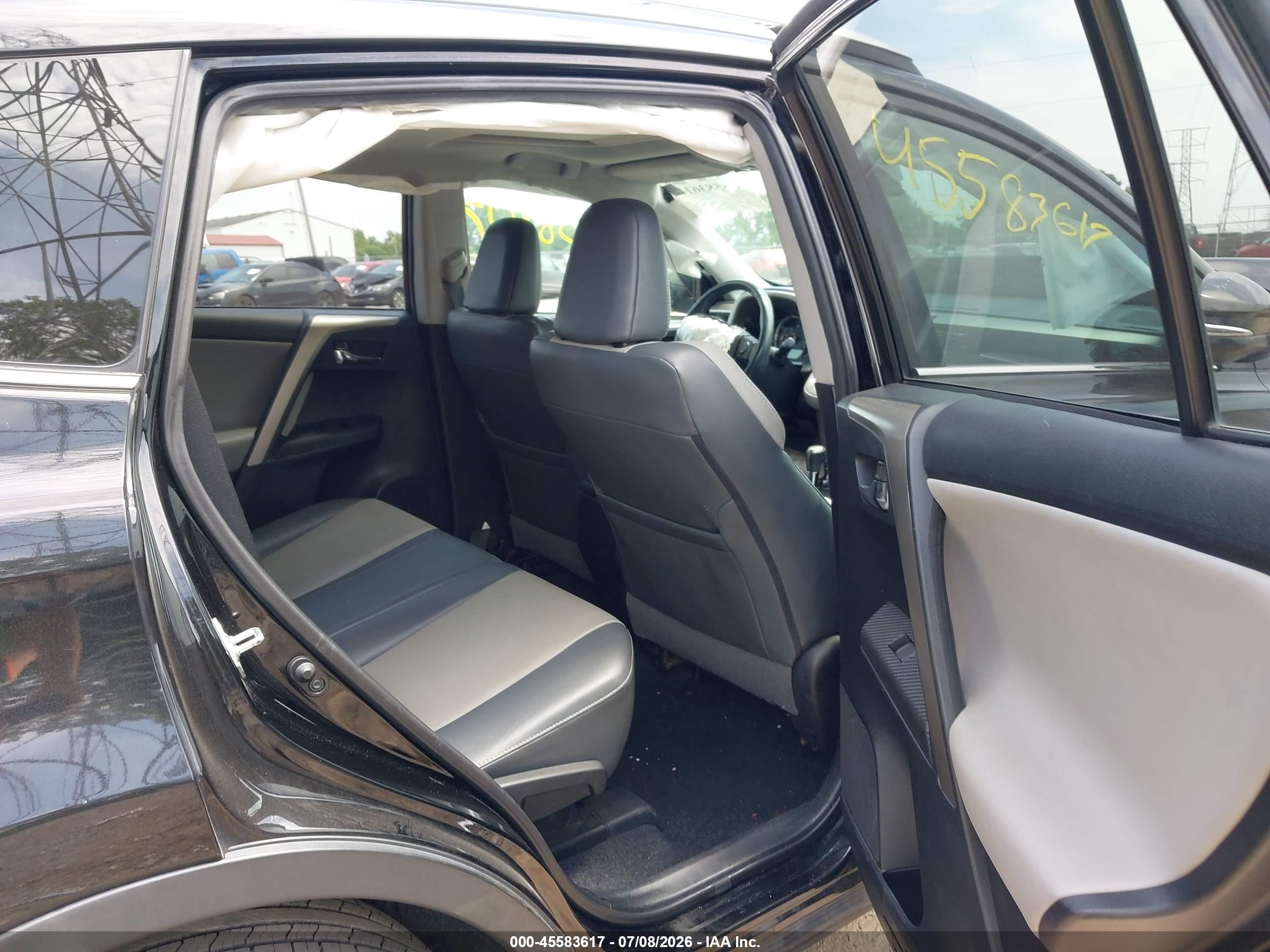 2014 Toyota Rav4 Limited Черный vin: 2T3DFREV2EW178469