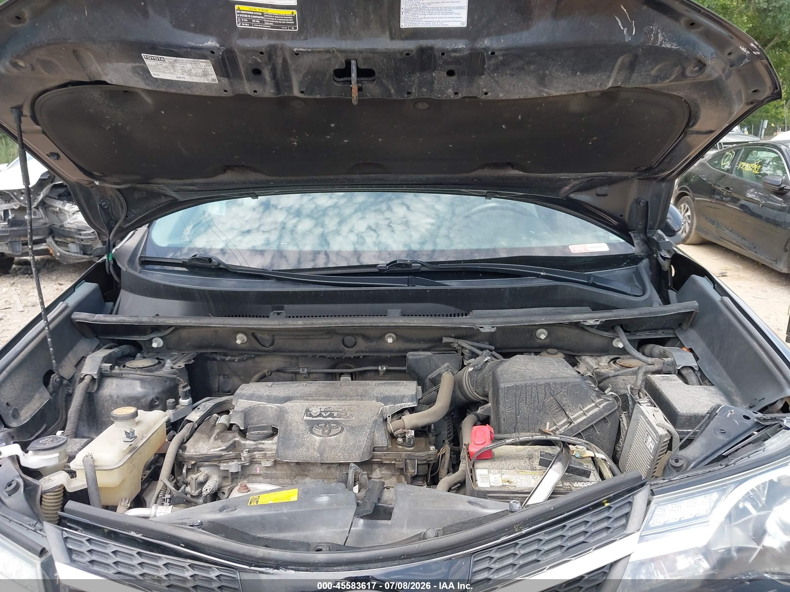 2014 Toyota Rav4 Limited Черный vin: 2T3DFREV2EW178469