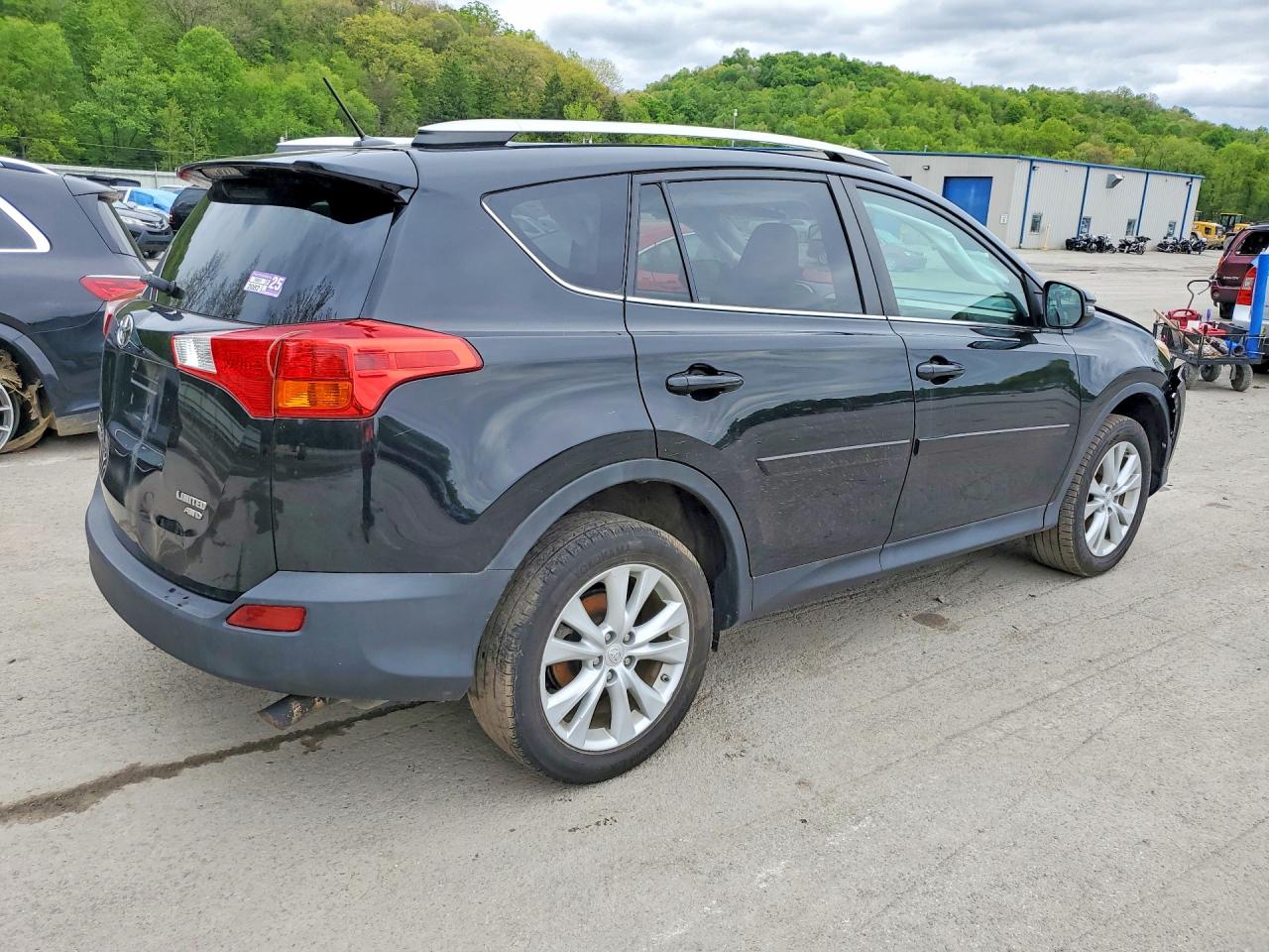 2014 Toyota Rav4 Limited Black vin: 2T3DFREV2EW181663