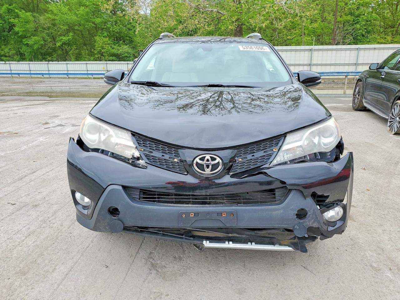 2014 Toyota Rav4 Limited Black vin: 2T3DFREV2EW181663